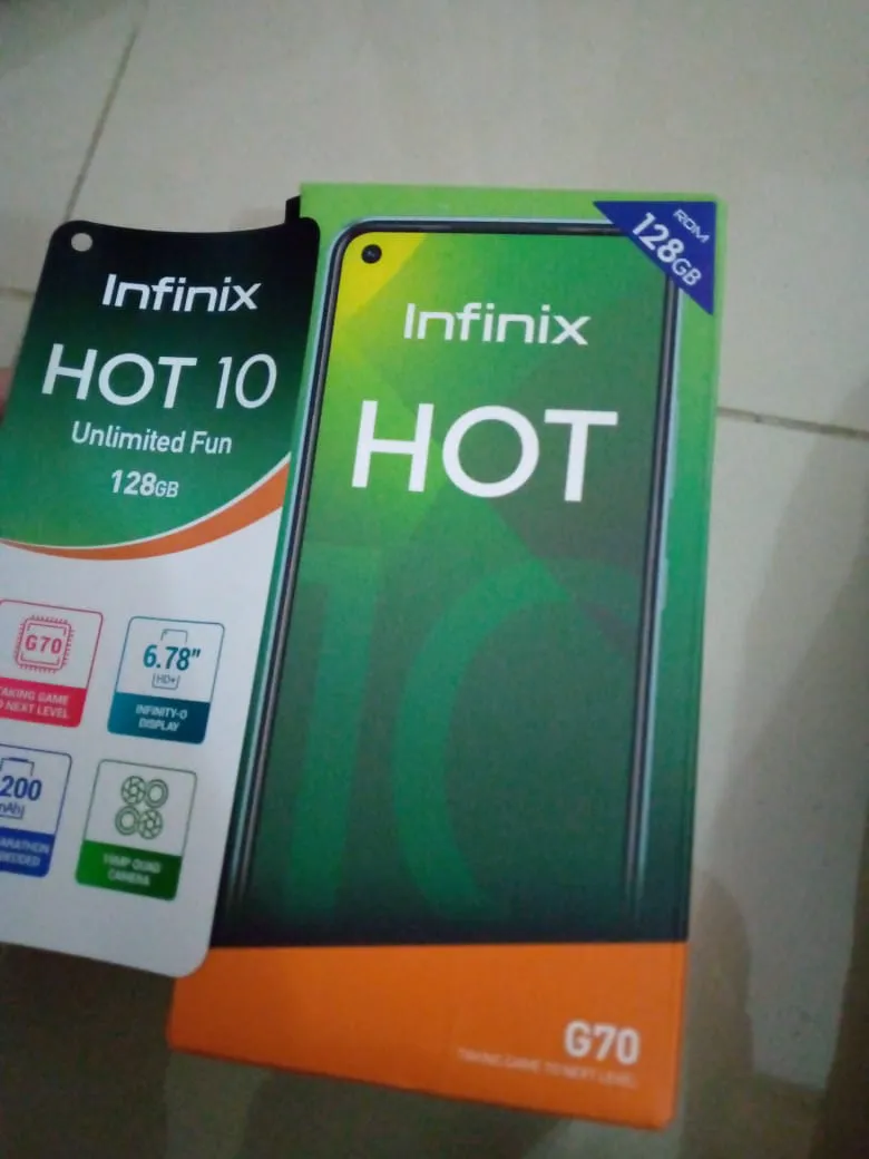 Infinix hot 10 4GB/128GB - photo 1