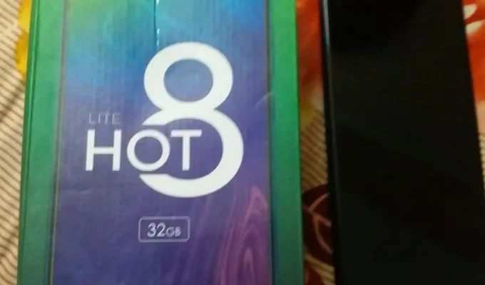 Infinix hot 8 lite A1 condition one hand use - photo 1
