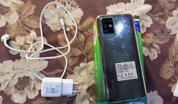Infinix note 10 6/128 only 18 days used - photo 1