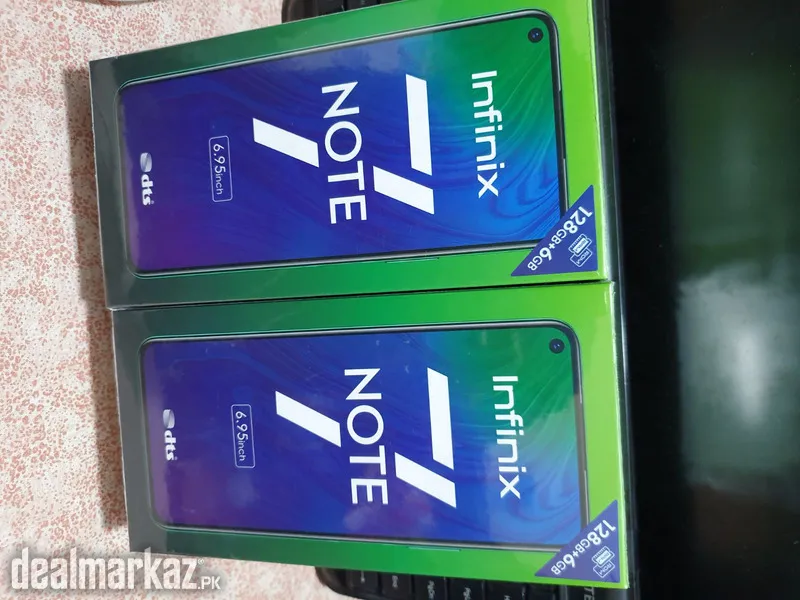 Infinix Note 7(6/128) Box pack PTA Approved - photo 1
