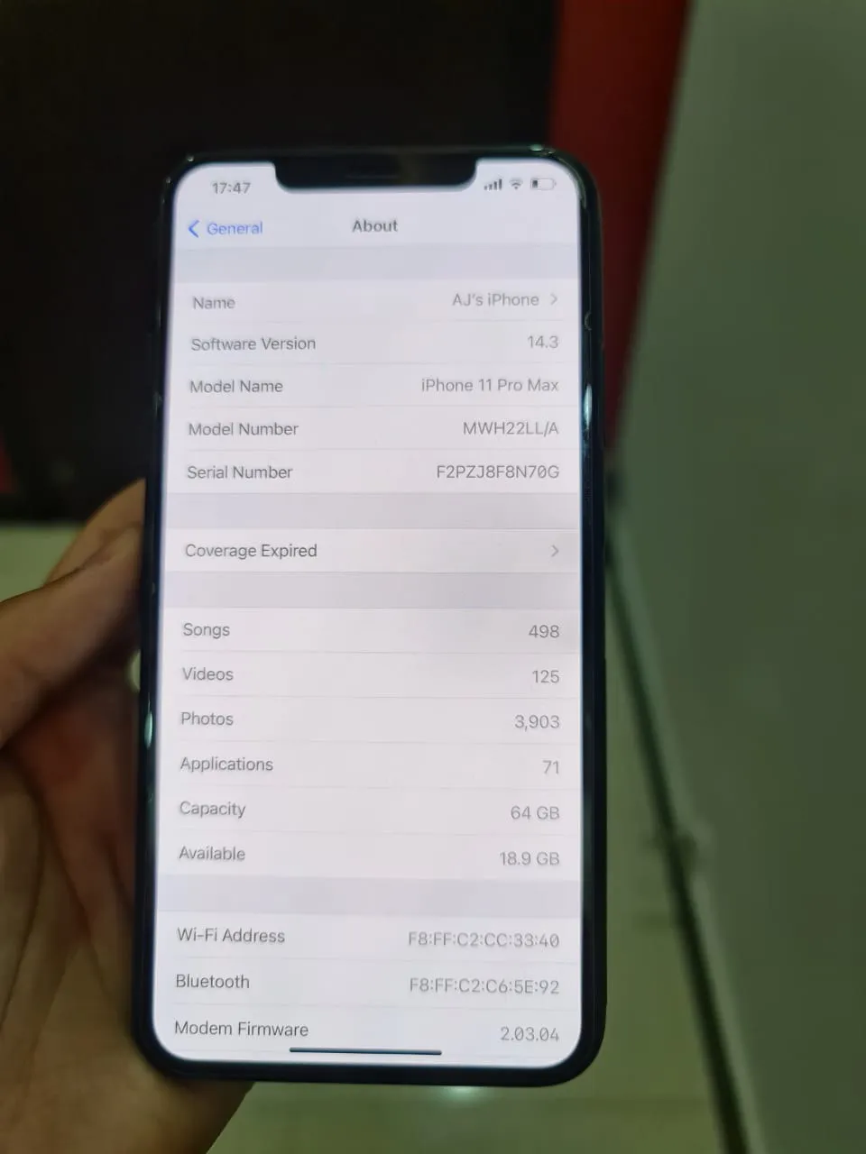 Iphone 11 Pro Max Pta Approved - photo 1