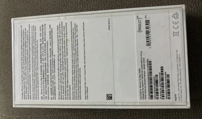 iPhone 12 64Gb | PTA Approved | Sealed | Brand new - photo 2