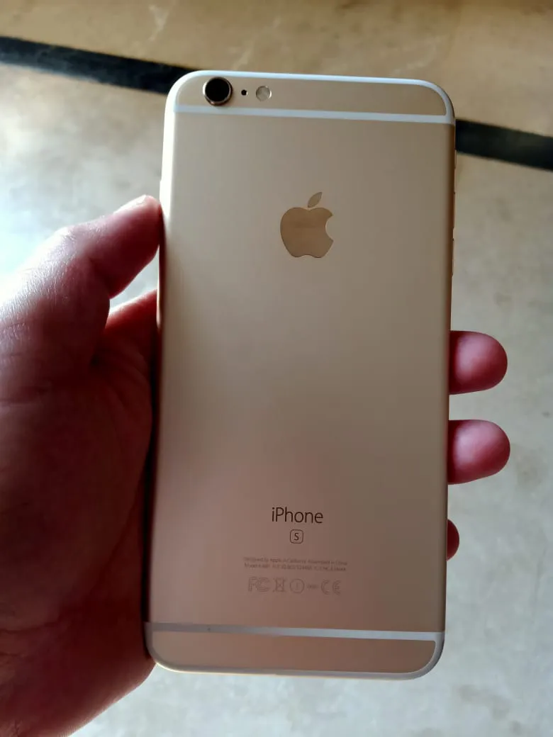 Iphone 6s plus 32gb gold 10/10 PTA approve with box and all accesories - photo 1