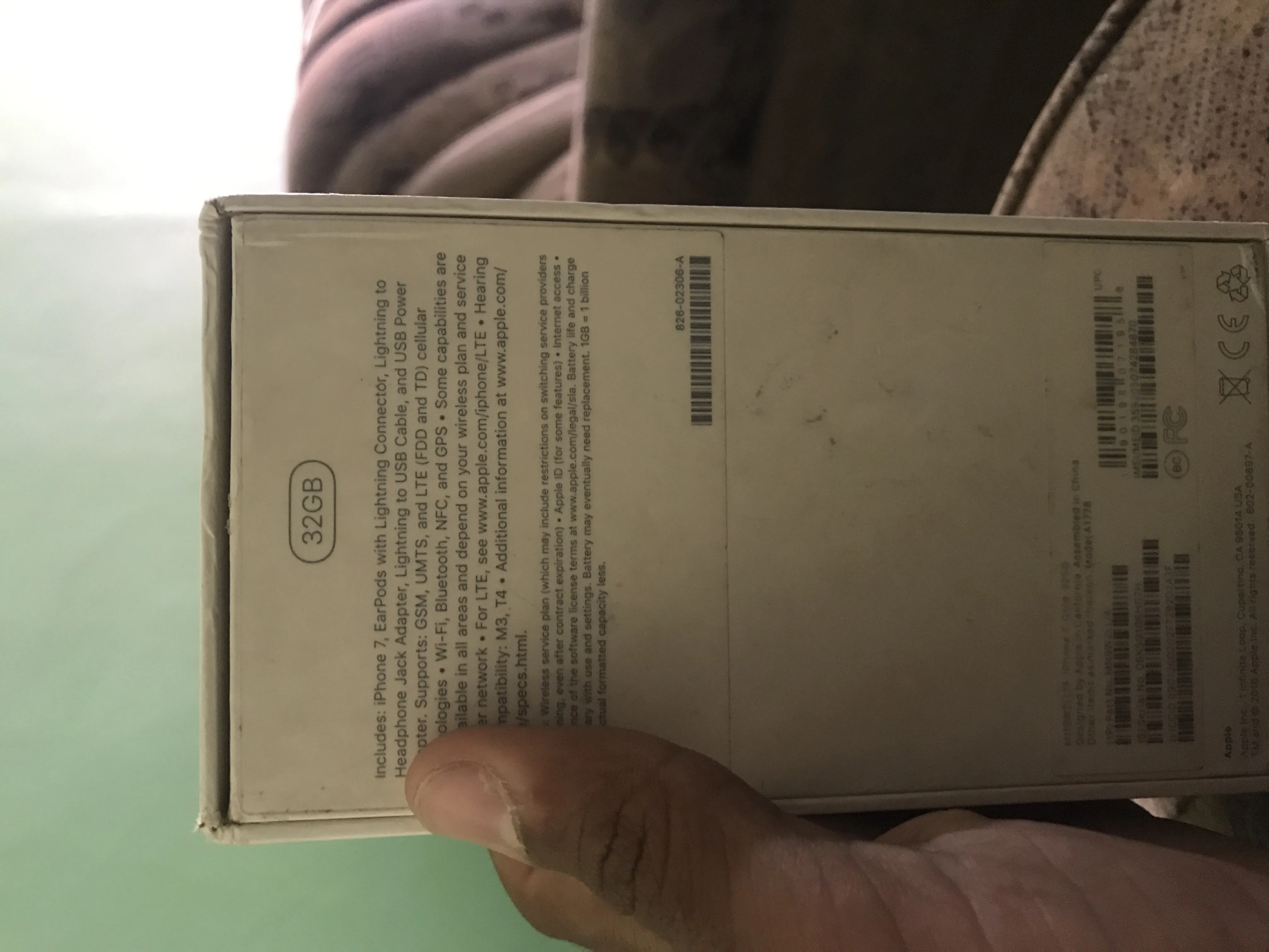 IPhone 7 PTA Approved 32 Gb Original Charger And Box - photo 2