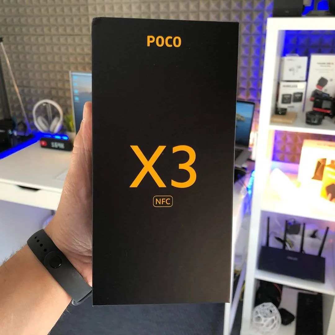 Just bought Poco x3 open the box - photo 2
