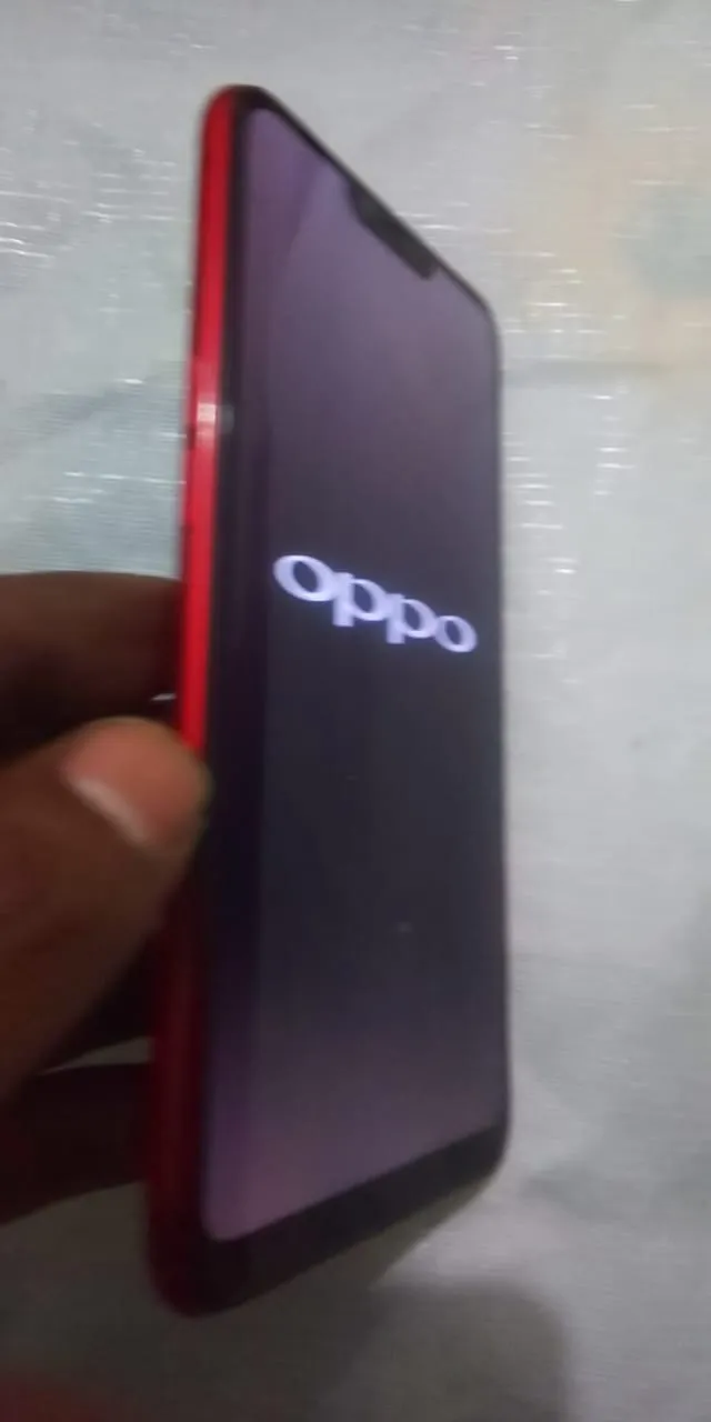 Mint oppo a3s 16gb 1st owner Red colour - photo 2