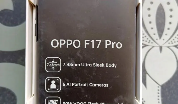 Oppo F17 Pro 8gb/128gb box pack new pta aprove - photo 1