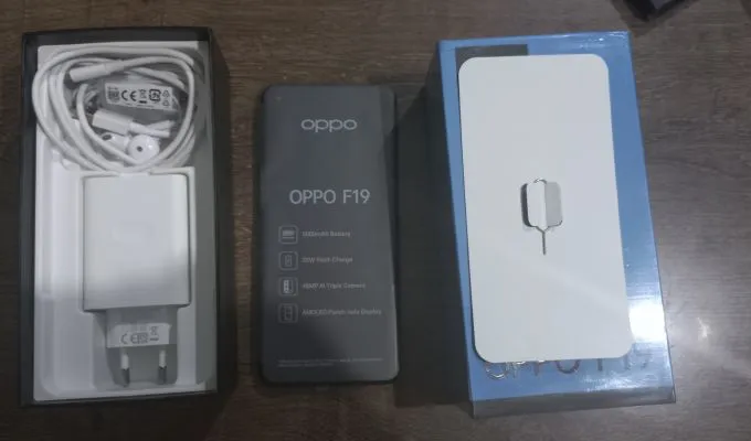 Oppo F19 New Condition just box open - photo 1