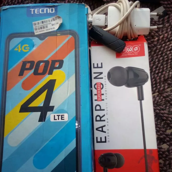 Box charger Bluetooth cover mobile tecno pop 4 lte - photo 3