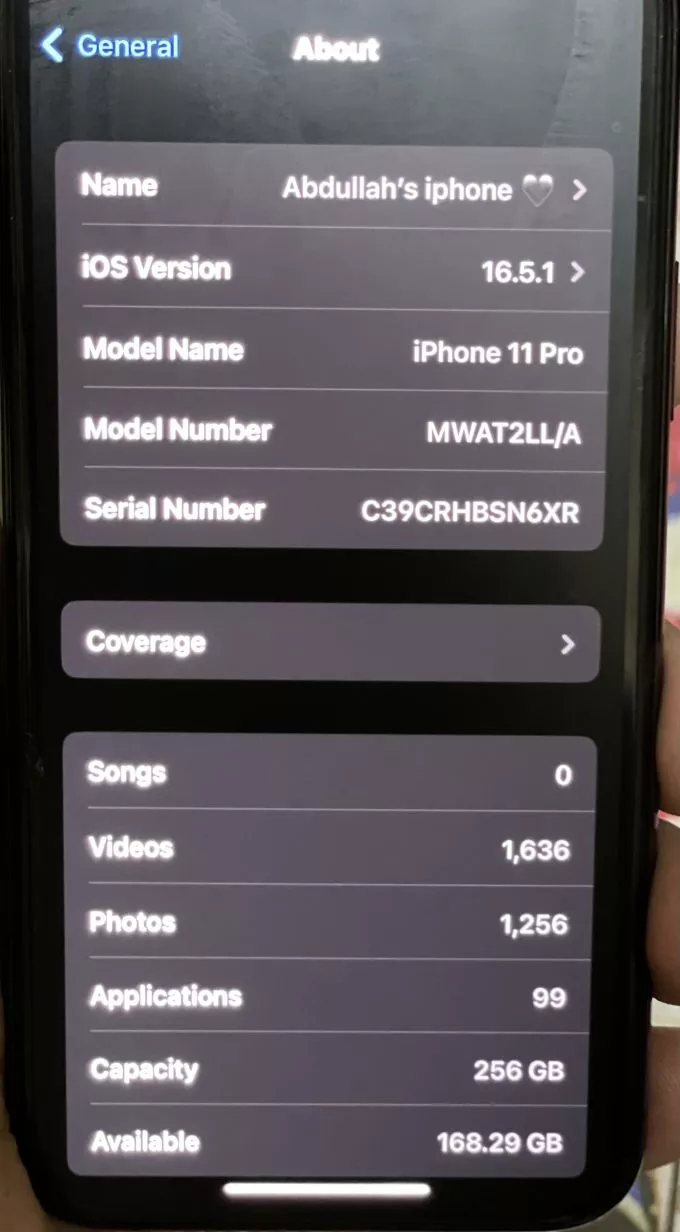 Iphone 11 pro 256 gb all working for sell - photo 1