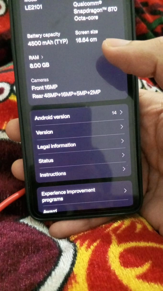 OnePlus 9r 10/10 pta patched - photo 3