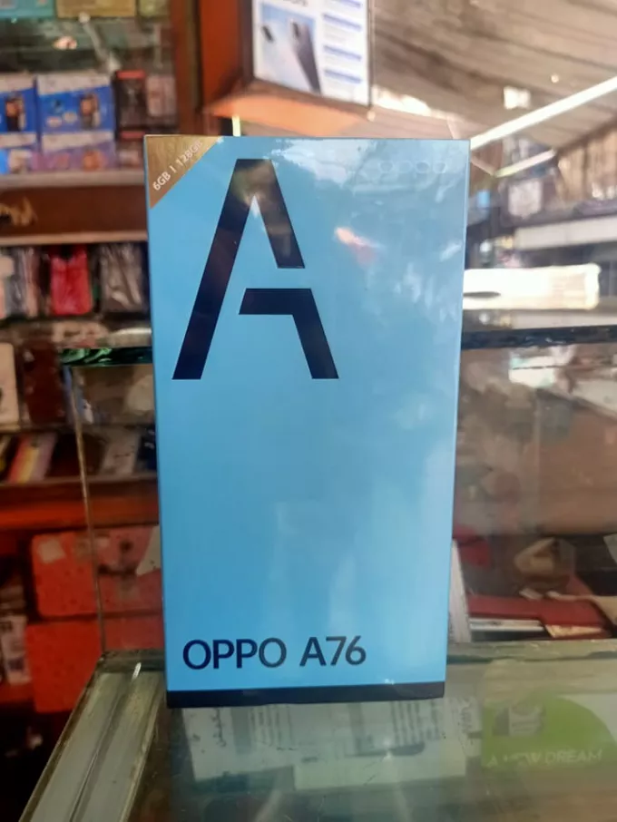 Oppo A76 6gb+128gb new 10/10 mint unused - photo 1