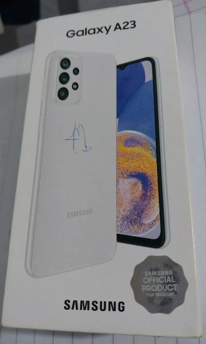Samsung Galaxy A23 6/128GB white with original box - photo 1