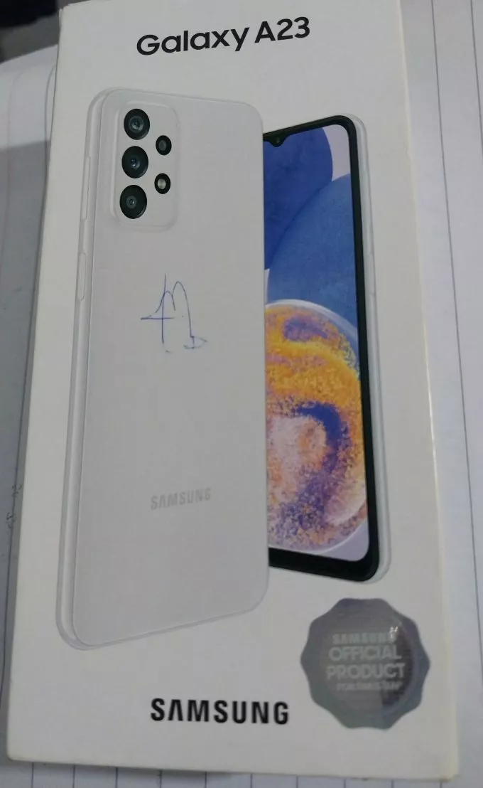 Samsung Galaxy A23 6/128GB white with original box - photo 1