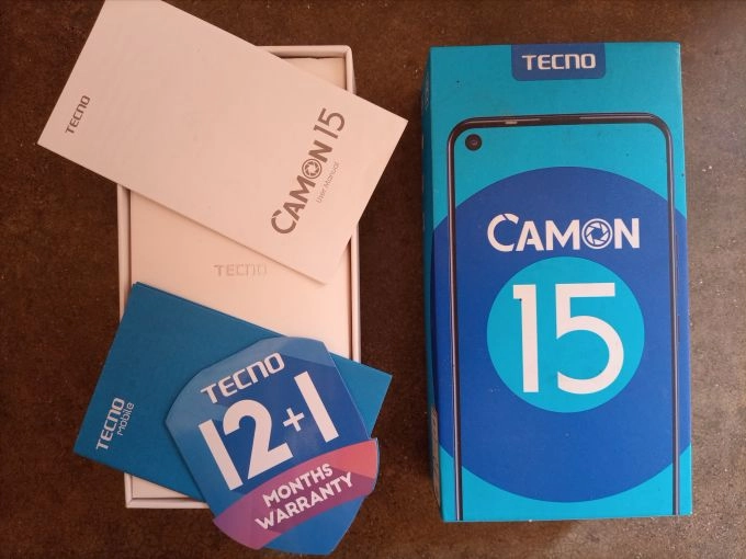 Tecno Camon 15 - With 4 free cases 10/10 condition - photo 1