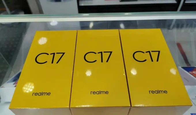 Realme C17 6gb/128gb box pack brand new mint unused - photo 1