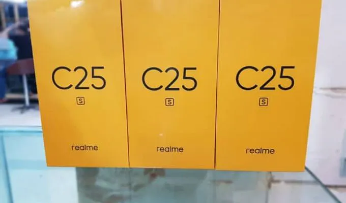 Realme C25s 4/64 brand new box pack pta approved - photo 1