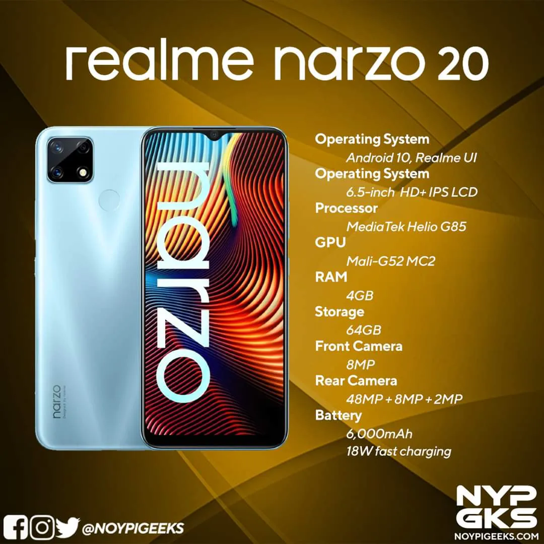 Realme Narzo 20 - photo 1
