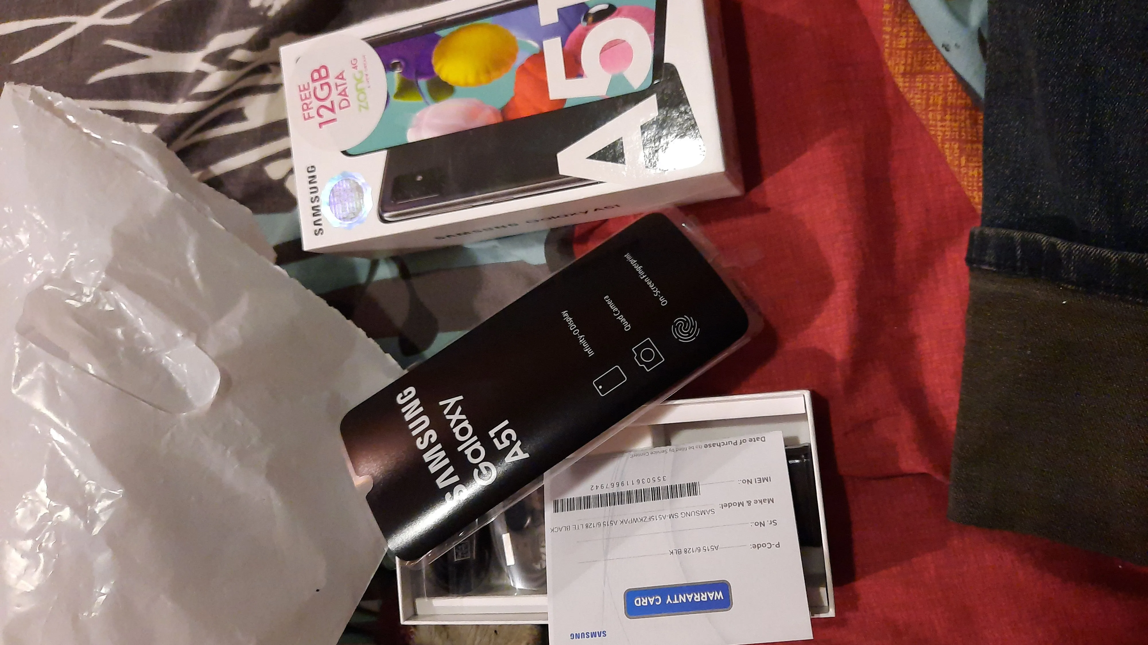 Samsung A51 like brand new urgent sale - photo 1