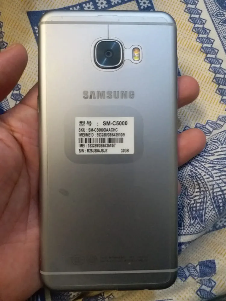 Samsung c5 With Box - photo 1
