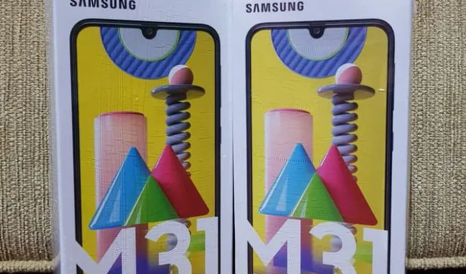 Samsung galaxy M31 6gb/128gb pin pack - photo 1