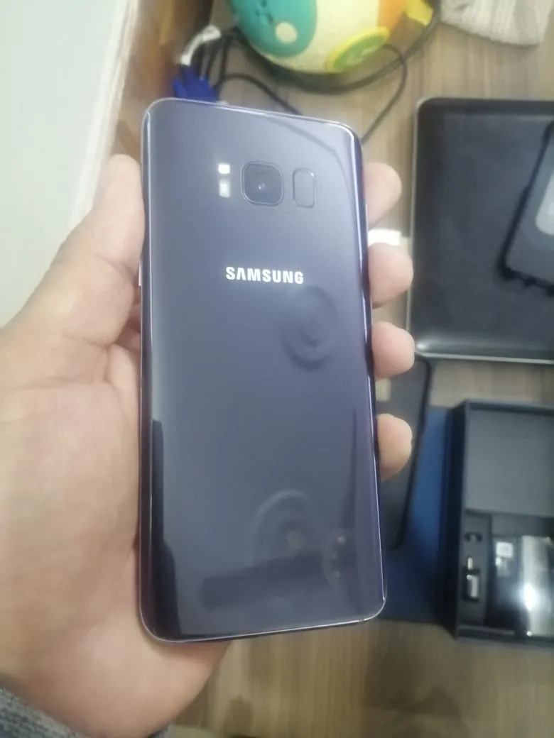 Samsung Galaxy S8 with Box PTA OK screen 100% condition 10/10 - photo 2