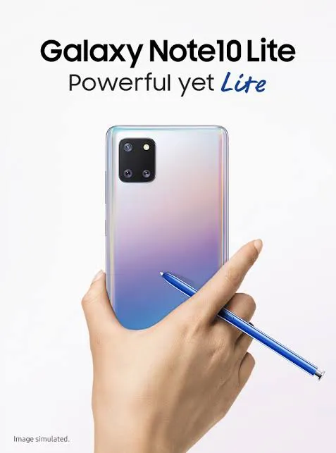 Samsung Note 10 lite Special Offer - photo 1