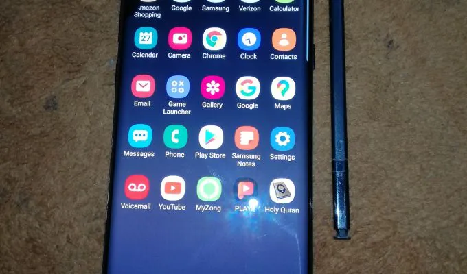 Samsung Note 8 Black - photo 1