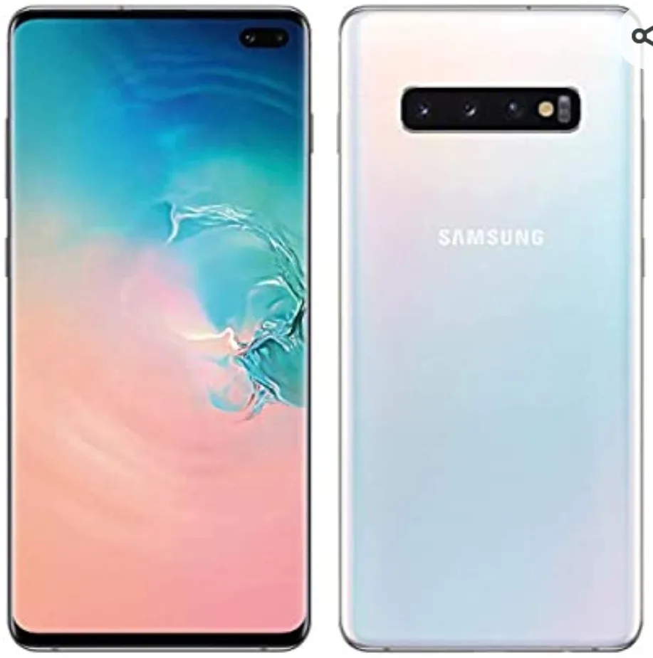 Samsung S10+ White 128GB in Excellent Condition - photo 1