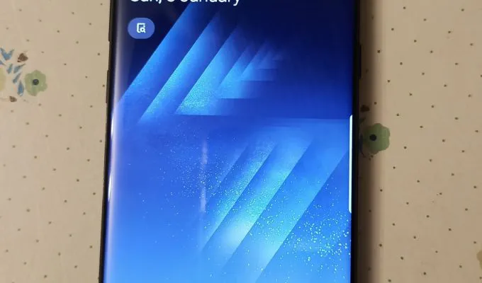 Samsung S8+ 4/64 GB variant Black colour No damage Pta approved - photo 1
