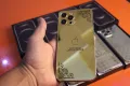 IPhone 12 pro max gold plated Turkish made master copy - Photos