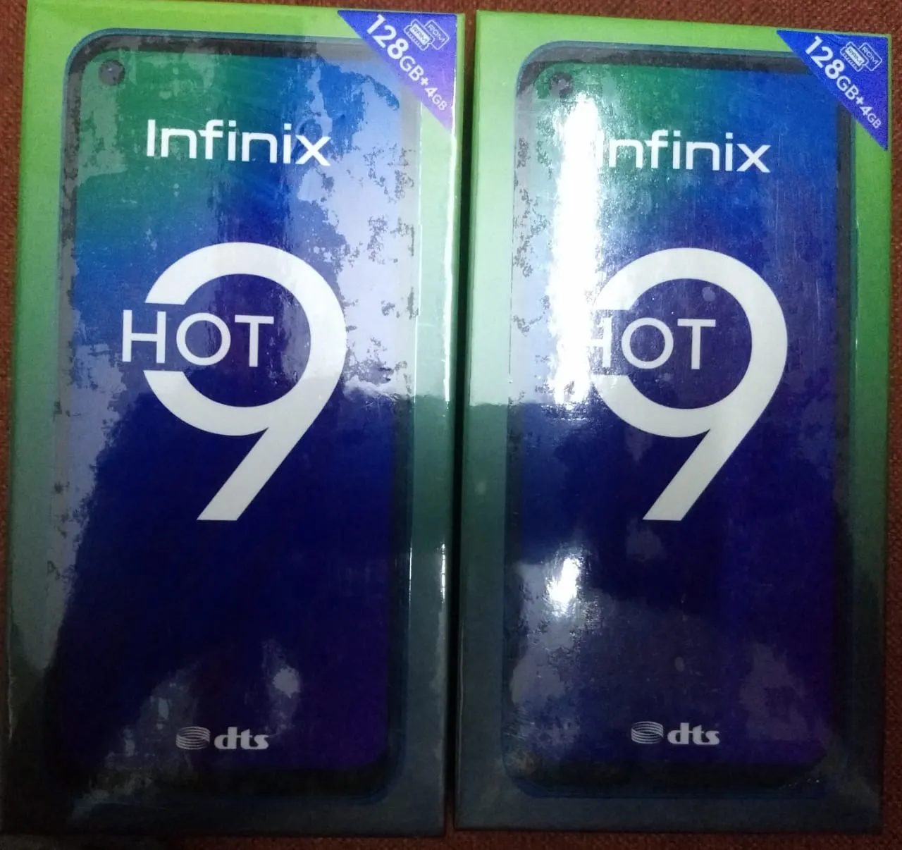 Infinix Hot 9 pin pack box 4/128 (WHOLESALE RATE) - photo 1