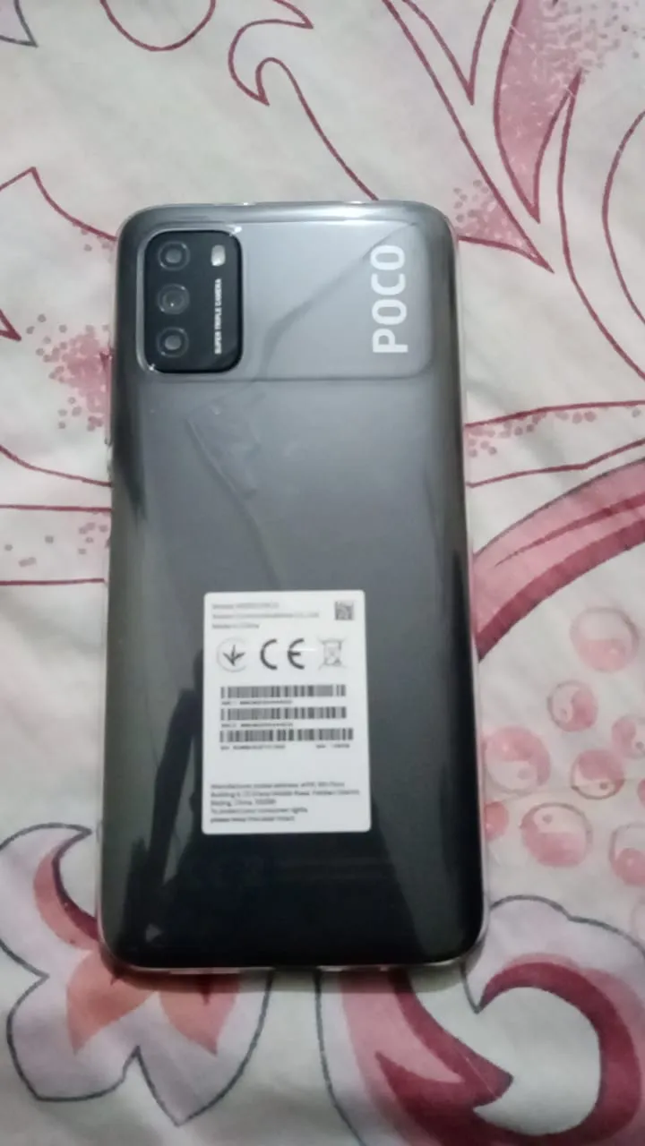 Xiaomi poco m3 brand new mobile only 3 days use with 12 month warranty - photo 1