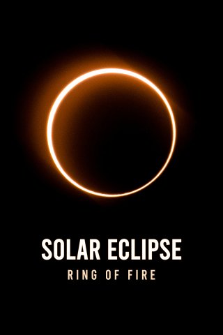 Solar Eclipse - Ring of Fire mobile wallpaper