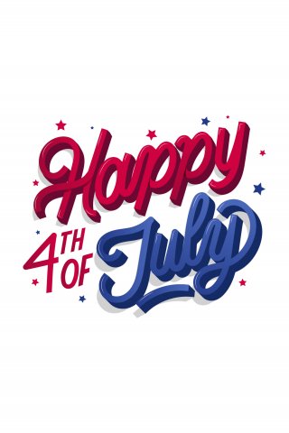 Happy 4th of July mobile wallpaper