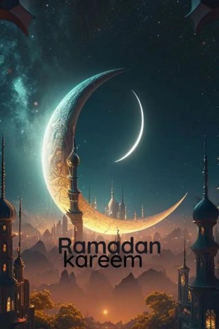 Ramzan Kareem 2024 mobile wallpaper