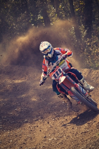 Dirt Bike Racing mobile wallpaper