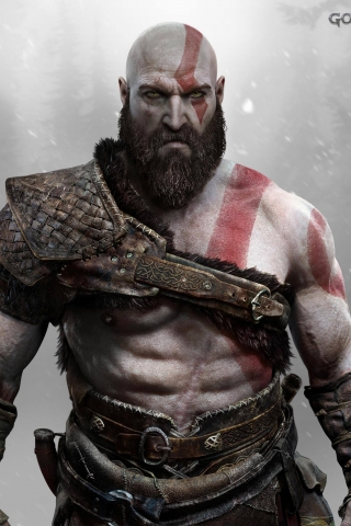 God of War 2018 mobile wallpaper