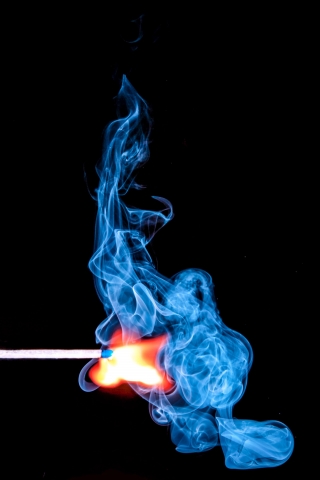 Blue Flame  free mobile background