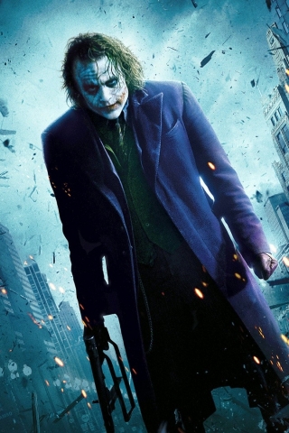 Heath Ledger - Joker mobile wallpaper