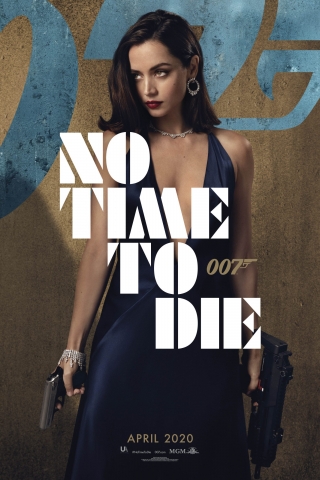 Ana de Armas - No Time To Die - Poster mobile wallpaper