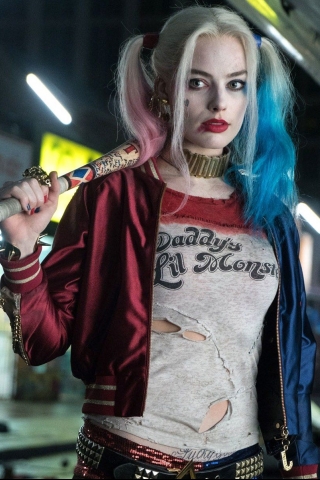 Harley Quinn - Margot Robbie  free mobile background