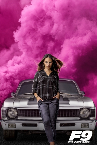 Jordana Brewster - Fast and Furious 9 Poster mobile wallpaper