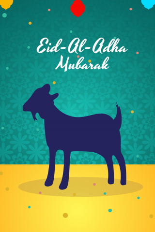 Eid ul Adha Mubarak Card 2020