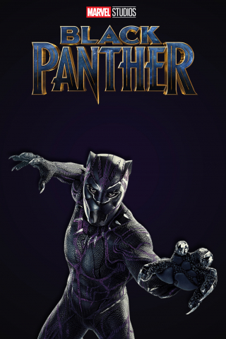 Black Panther - Chadwick Boseman mobile wallpaper