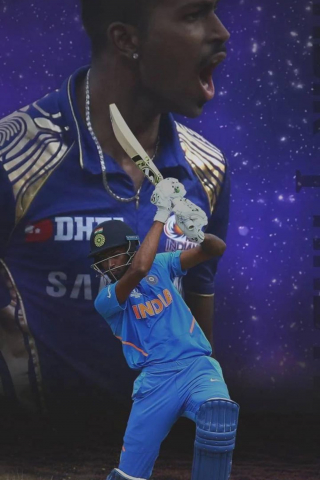 Hardik Pandya India Cricketer mobile wallpaper