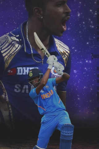 Hardik Pandya India Cricketer mobile wallpaper