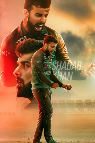 Shadab Khan Pakistani Cricketer mobile wallpaper