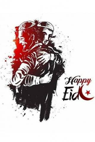 Happy Eid Mubarak mobile wallpaper