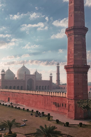 Badshahi Mosque mobile wallpaper